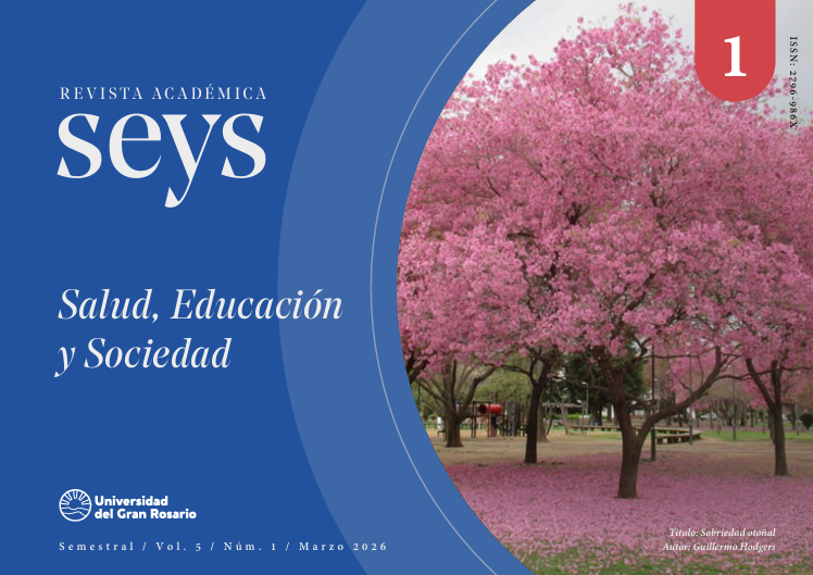 					Ver Vol. 5 Núm. 1 (2026): SEyS Revista Salud Educación y Sociedad
				