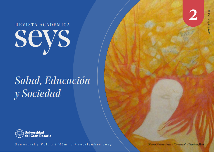 					Ver Vol. 2 Núm. 2 (2023): SEyS Revista Salud, Educación y Sociedad
				